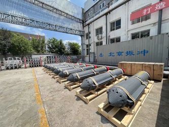 Beijing Vibroflotation Engineering Machinery Limited Company productielijn van de fabrikant