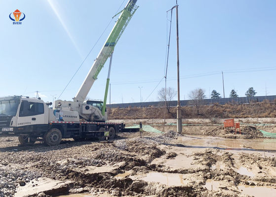 kopen Industriële Vibro Pile Foundation Construction Machine Eco-vriendelijk BJV150E-377 online manufacture