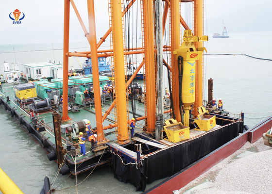 kopen Inverter Control Vibro Bottom Stone Column Pile Device met krachtige motor online manufacture