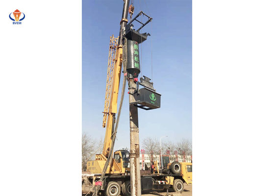 kopen Krachtige bodemvoedingsvibroflot gebruikt voor de bouw van stenen kolommen in offshoreproject BJZC-V400-180 online manufacture