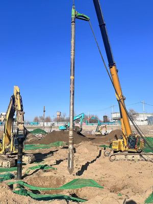 kopen Vibro Compressie Droogtechniek Constructie Hydraulische Vibroflot-apparatuur voor graafmachines online manufacture