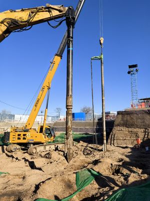kopen BVEM Hydraulische Vibroflot met een snelheid van 600-2600 r/min, een excentrisch moment van 29 Nm en een vermogen van 150 kW voor hoogwaardige grondcompressie online manufacture