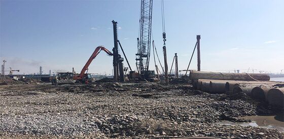 kopen 180 kW motorvermogen Vibro Compaction Piling met elektrische kracht Type voor tot 30 meter diepte Foundation Versterking online manufacture