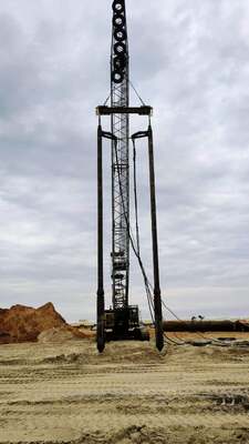 kopen Vibroflot-apparatuur met 100 kW voor het verbeteren van de bodem en de bouw van stenen kolommen online manufacture