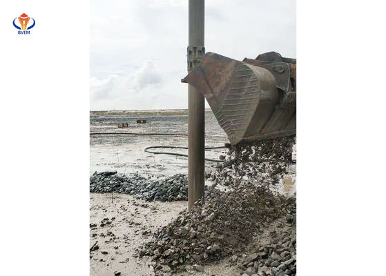 Vibroflotatie-apparaat met een hoog vermogen van 260 kW / compacte stapelapparatuur