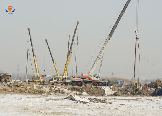 Industriële zand Vibroflot Zware machines Vibro Vervanging van stenen kolommen Grondverbetering