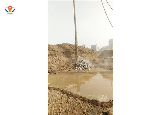 Efficiënt 1450 Rpm Vibro Compaction Piling Device Vibro Ground Improvement