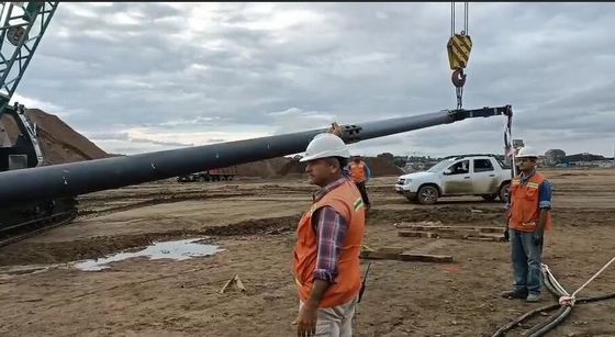180 kW Vibro Compaction Piling elektrisch apparaat voor grondverbetering