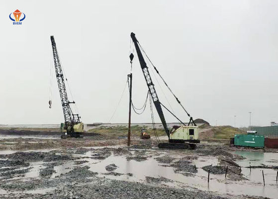Betrouwbare Vibro Piling Contractors Vibro Piling Machine met krachtige Vibroflot motor