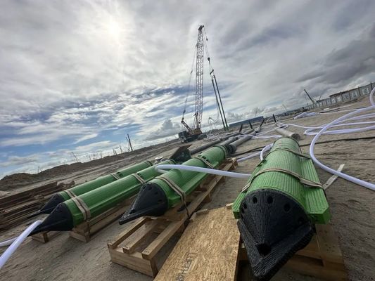 Pile Driver Vibro Compaction Ground Improvement Stapel Vibroflotation 180kw voor zachte grond