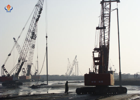 Professionele Vibroflot Drive Pile Machine voor Steen Kolom Engineering