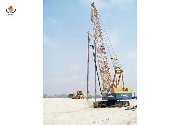 Professionele 180kW Vibro Piling Equipment Infrastructuur Gebouw door Steen Kolom