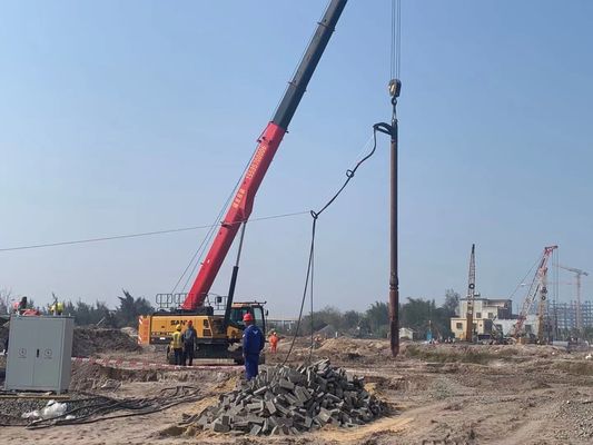 130kw 377mm Steenkolom Driving Vibroflotation Methode Machine