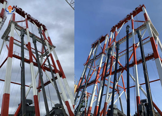 Vibro-machine voor het vervangen van stapels