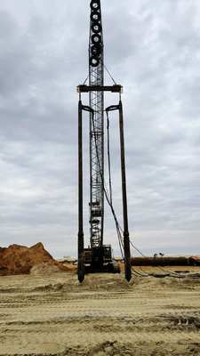 Vibroflot voor topvoeding voor hoogwaardige bodemcompressie