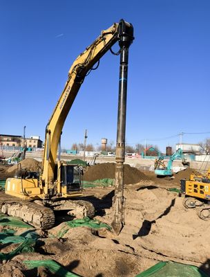 Rotatiesnelheid 2600 R/min Hydraulische vibroflot voor bodemverbetering 1200 kg capaciteit