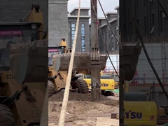 Professionele Vibro-vervangingsmachine Vibroflotatie Compressie van samenhangsloze bodems