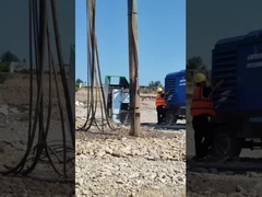 Continu variabele snelheid Hydraulische Vibroflot