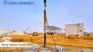 Sterkere funderingen: BVEM Vibroflot voor stenen kolommen